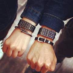 LED Mirror Lava Electronic Watch