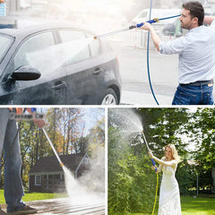 Stainless Steel Long-Handled High-Pressure Water Gun Set