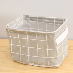 Rectangular Waterproof Fabric Storage Basket (Handheld)