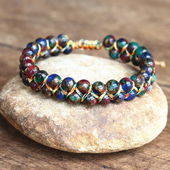 Handmade Adjustable Woven Bracelet - Fashionable Design