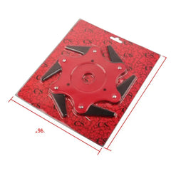 New Lawn Mower Blade with Six Leaves and Accessories