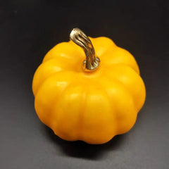 Autumn Trio Pumpkin Decor Set (Gold, Orange, White)