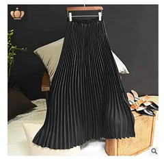 High Waist Chiffon Half-Length Skirt for Women