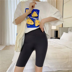 Solid Color Fashion Yoga Hip Shorts