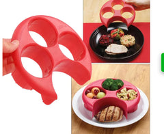 Portion Control Tool Plate for Healthy Eating
