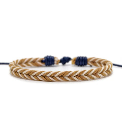 Handmade Woven Bracelet with Trendy Design for Students