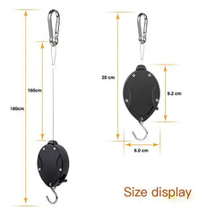 Stainless Steel Expandable Garden Hook for Planters