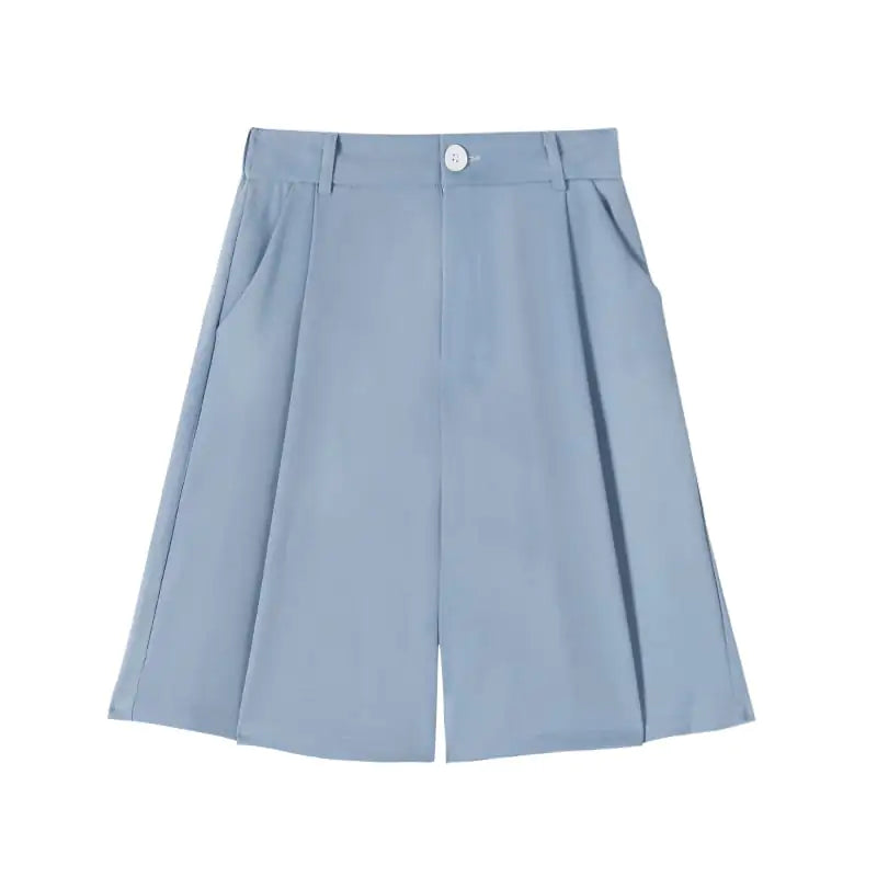 Women's High Waist Loose Casual Wide Leg Shorts