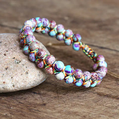 Handmade Adjustable Woven Bracelet - Fashionable Design