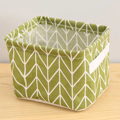 Rectangular Waterproof Fabric Storage Basket (Handheld)