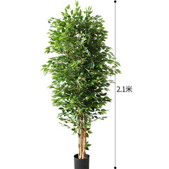 European Style Faux Traveler's Banana Tree Décor