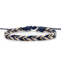 Handmade Woven Bracelet with Trendy Design for Students