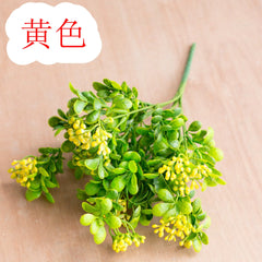 7-Branch Faux Milan Fruit Desktop Planter Arrangement