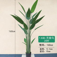 European Style Faux Traveler's Banana Tree Décor