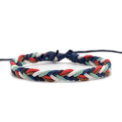Handmade Woven Bracelet with Trendy Design for Students