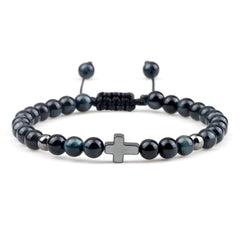 Woven Beads Bracelet with Pendant Ornament