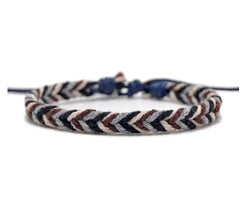 Handmade Woven Bracelet with Trendy Design for Students