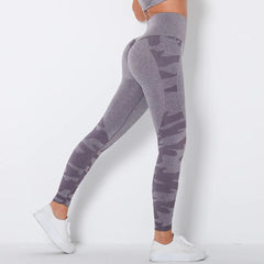 High Waist Seamless Yoga Pants for Women