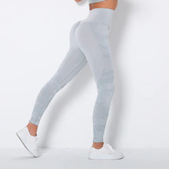 High Waist Seamless Yoga Pants for Women
