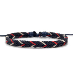 Handmade Woven Bracelet with Trendy Design for Students