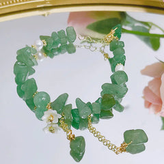 Crushed Stone Pearl Shell Bracelet