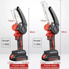 Cordless Mini Electric Chainsaw for Gardening and Woodwork