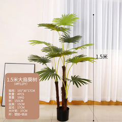 European Style Faux Traveler's Banana Tree Décor