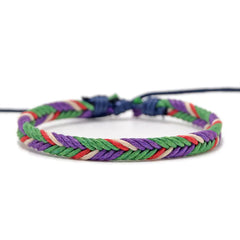 Handmade Woven Bracelet with Trendy Design for Students