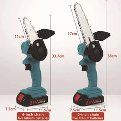 Cordless Mini Chainsaw for Garden and Woodwork