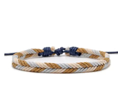 Handmade Woven Bracelet with Trendy Design for Students