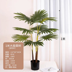 European Style Faux Traveler's Banana Tree Décor