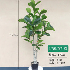 European Style Faux Traveler's Banana Tree Décor