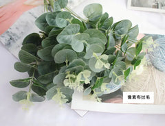 16-Head Eucalyptus Artificial Flower Decoration
