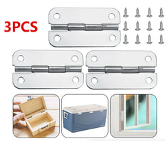3PCS Stainless Steel Cooler Hinges & Screws Replacements For Igloo Cooler Parts
