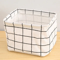 Rectangular Waterproof Fabric Storage Basket (Handheld)