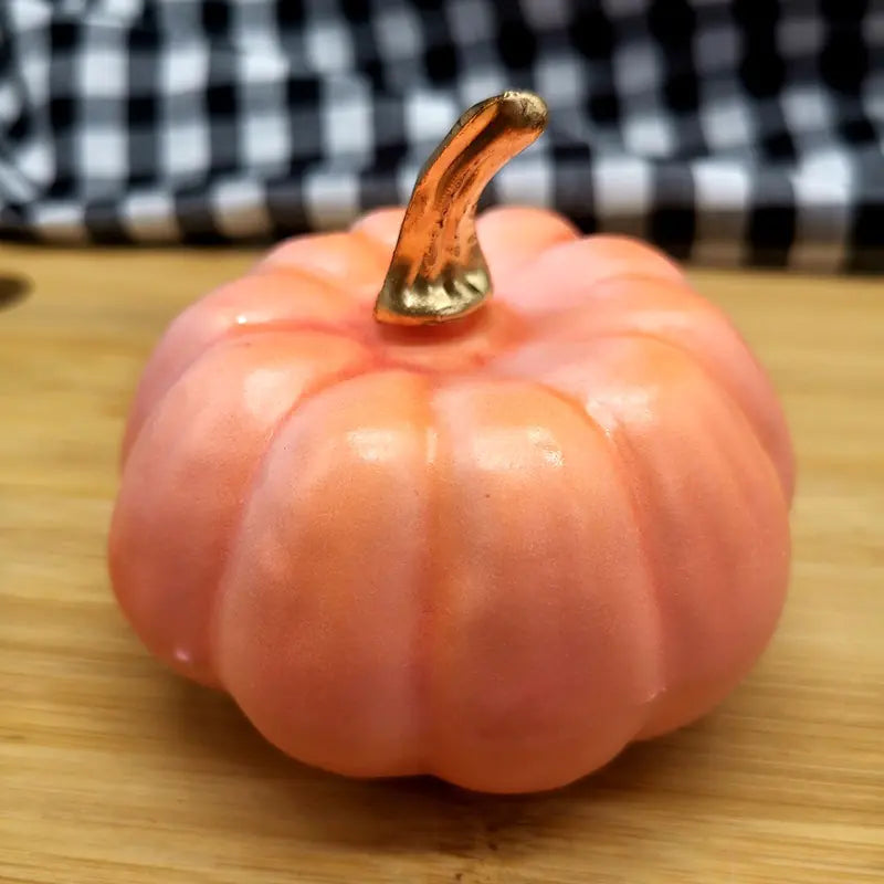 Autumn Trio Pumpkin Decor Set (Gold, Orange, White)