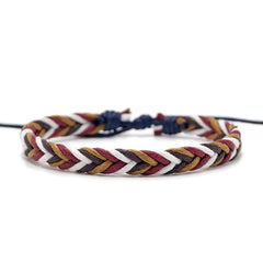 Handmade Woven Bracelet with Trendy Design for Students
